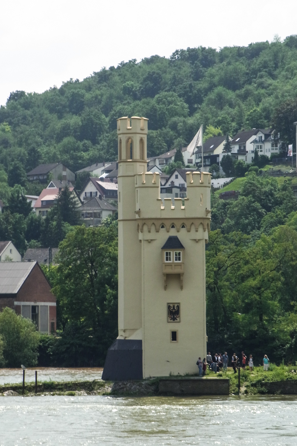 Mäuseturm (Mouse Tower) customs collection tower - 14th century origins!