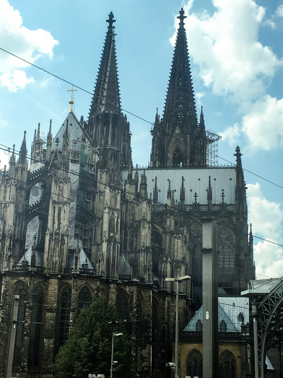 Cologne Cathedral from the Cologne Hauptbahnhopf