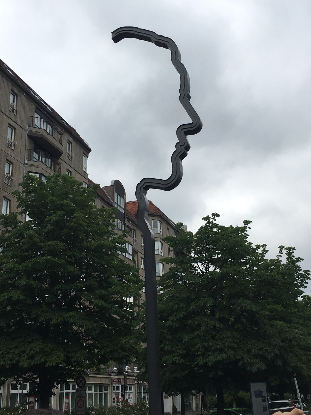 Sculpture of Georg Elser Hitler's lone would be assassin