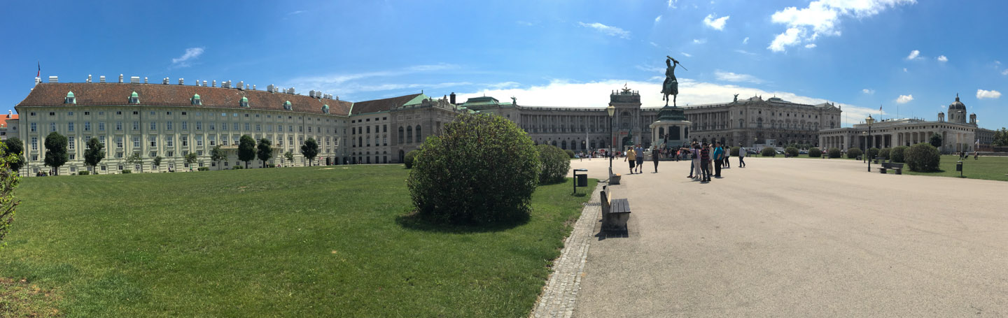 Hofburg Imperial Palace and Heroes' Square
