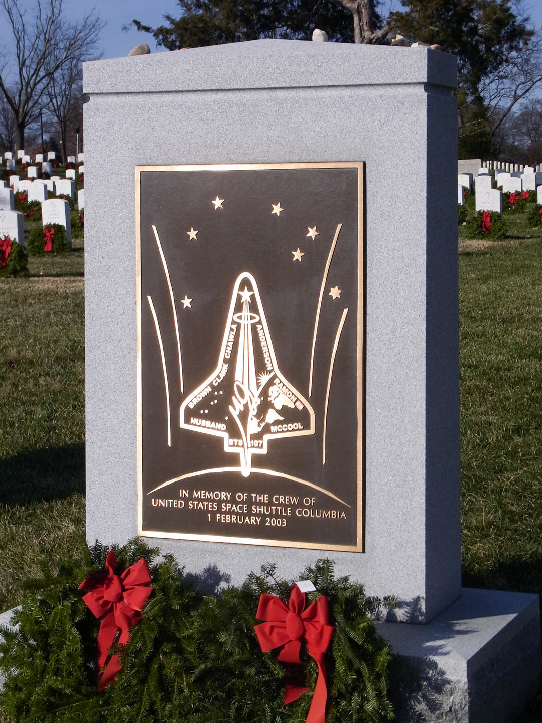 Memorial to the Space Shuttle Columbia