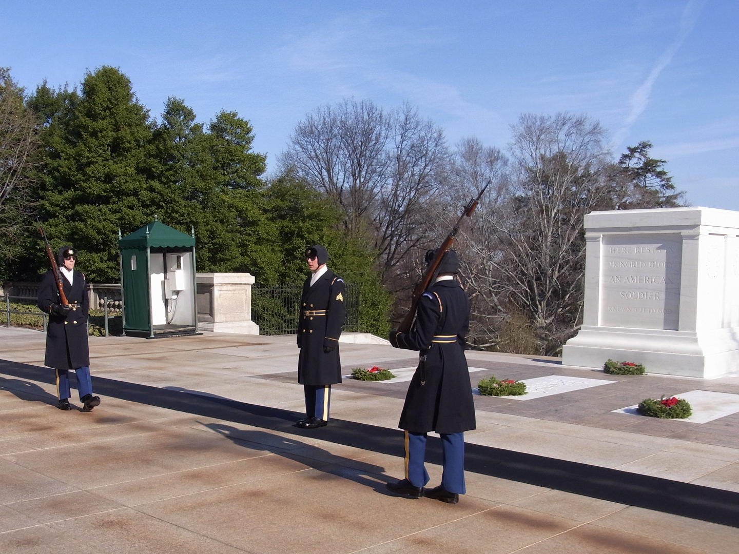 Changing of the Guard at the Grave of the Unknown Soldier