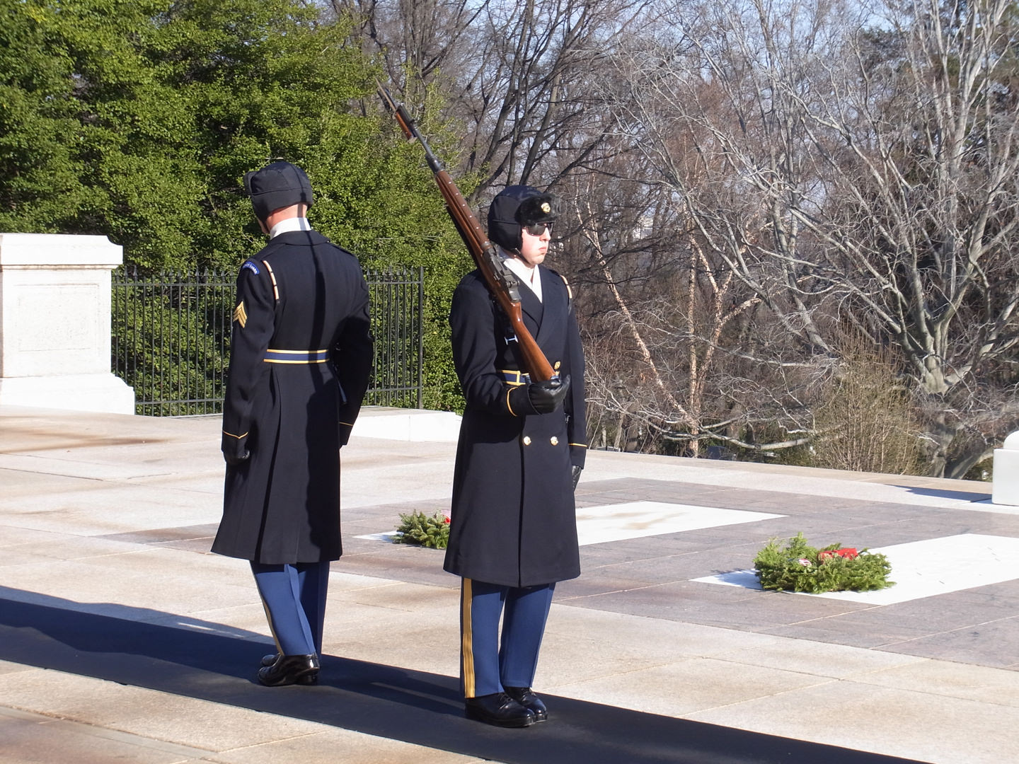 Changing of the Guard at the Grave of the Unknown Soldier