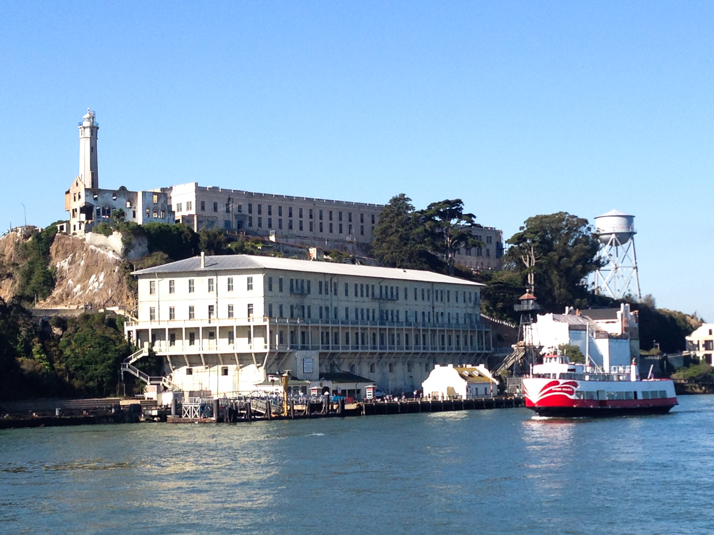 Alcatraz from the Ferry