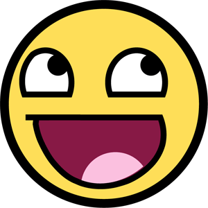 No really, this is the emoticon for 'awesome'.